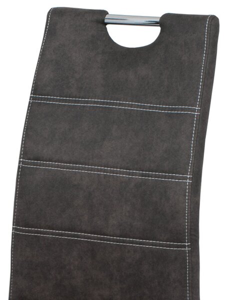 Jídelní židle šedá HC-486 GREY3