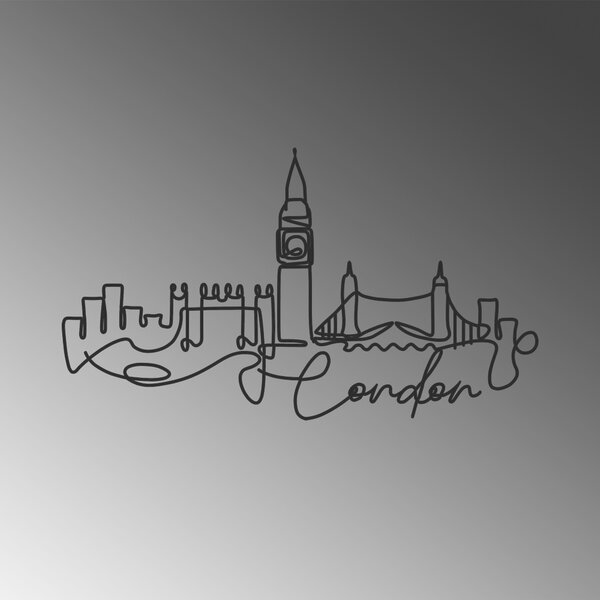 ASIR Nástěnná dekorace kovová LONDON