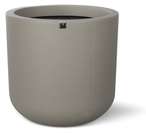 Květináč Corum, Ø 39/48,5 cm, výška 37/46,5 cm, olivová, šedá, antracitová Barva květináče: Kamenně šedá, Rozměry: Průměr 39 cm, Výška 37 cm