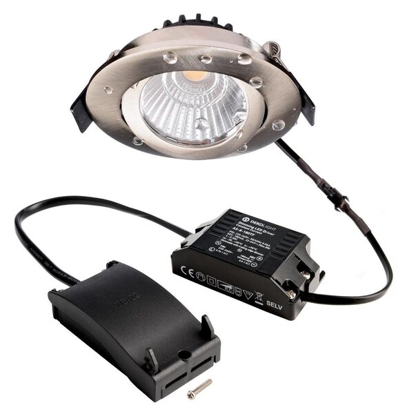 IMPR 565407 Deko-Light stropní vestavné svítidlo, Dione IP DTW, 8,5 W, DIM, 1800/3000 K, 220-240V 480 lm nikl
