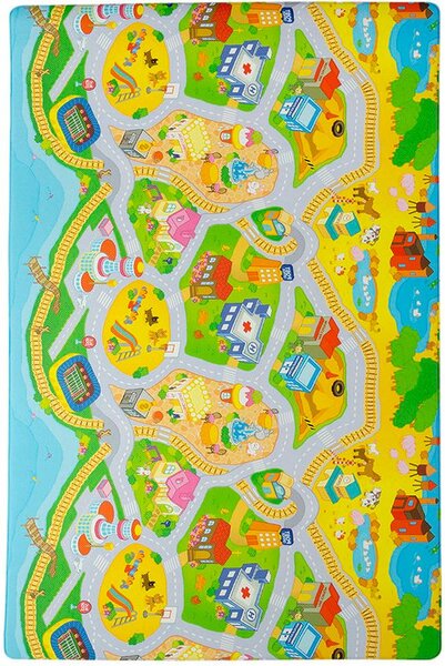 Breno Kusový koberec Dwinguler Moje město, 140x230 cm, Vícebarevné