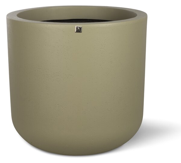 Květináč Corum, Ø 39/48,5 cm, výška 37/46,5 cm, olivová, šedá, antracitová Barva květináče: Betonově olivově šedá, Rozměry: Průměr 48,5 cm, Výška 46,5…