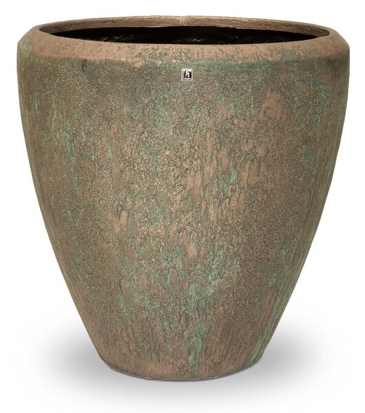Podlahový květináč Atlantis, Ø 41/50/67/80 cm, výška 41/50/67/80 cm, oxidovaný bronz Rozměry:: 67x67cm