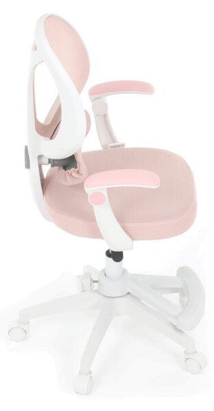 Dětská otočná židle růžová KA-W8008 PINK