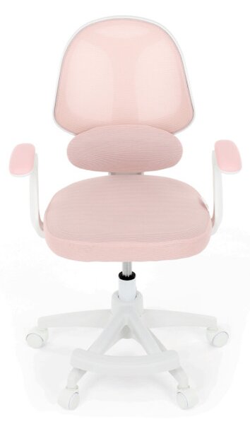 Dětská otočná židle růžová KA-W8008 PINK
