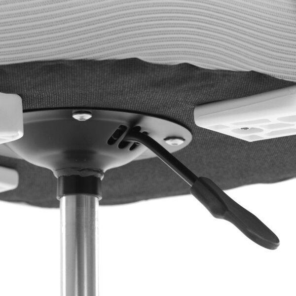 Dětská otočná židle šedá KA-W8008 GREY