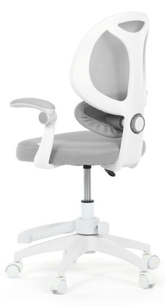 Dětská otočná židle šedá KA-W8008 GREY