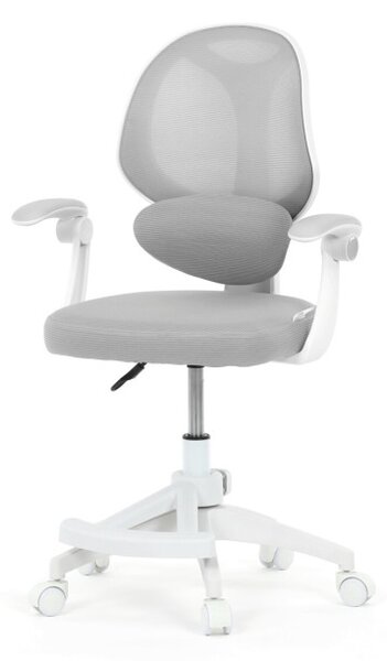 Dětská otočná židle šedá KA-W8008 GREY