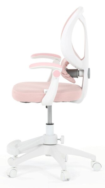 Dětská otočná židle růžová KA-W8008 PINK