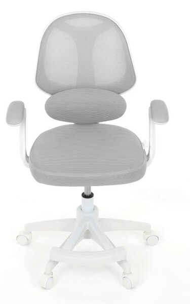 Dětská otočná židle šedá KA-W8008 GREY