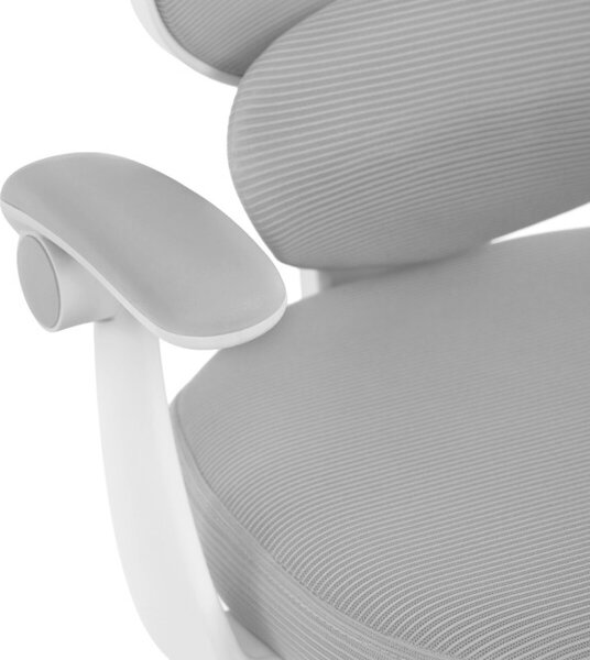 Dětská otočná židle šedá KA-W8008 GREY
