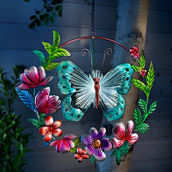 Weltbild Solární závěsná dekorace Motýl