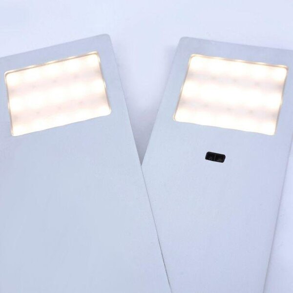 PN 1121-95-2 HELENA LED svítidla pod skříňku, hliník, modern 3000K - PAUL NEUHAUS