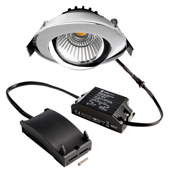 IMPR 565374 Deko-Light stropní vestavné svítidlo, Dione, 8,5 W, DIM, 4000 K, 220-240V 800 lm chrom