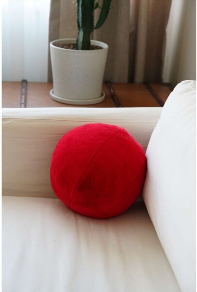 Dekorační polštář z mikroplyše ø 25 cm Top – Mioli Decor