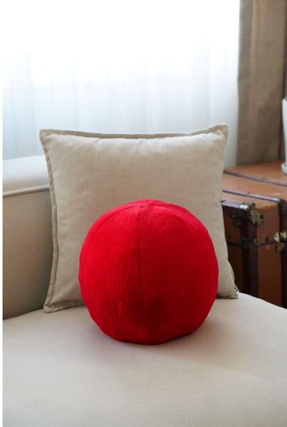 Dekorační polštář z mikroplyše ø 25 cm Top – Mioli Decor