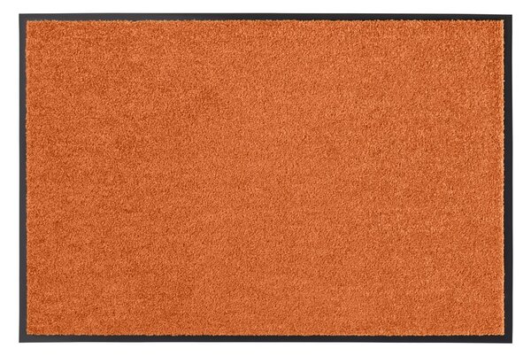 Oranžová rohožka Hanse Home Wash & Clean, 39 x 58 cm