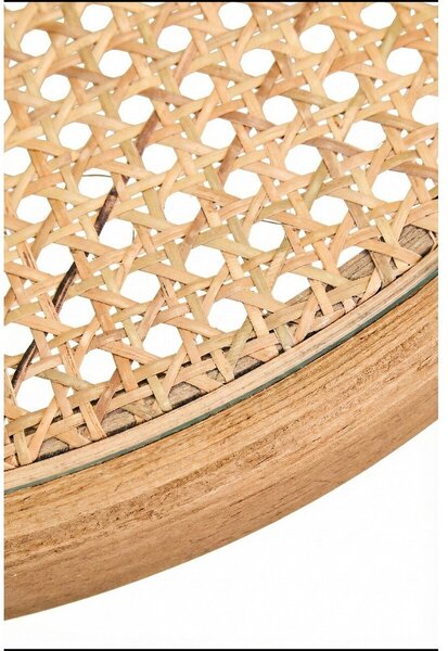 Kulatý odkládací stolek se skleněnou deskou ø 57 cm Cebu – Premier Housewares