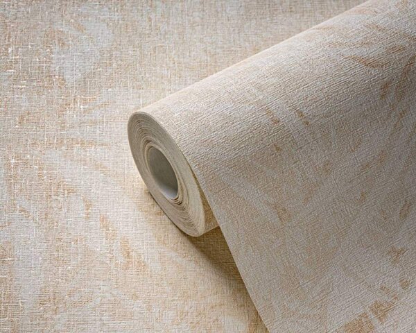 A.S. Création | Vliesová tapeta na zeď Smart Surfaces 39560-2 | 0,53 x 10,05 m | krémová, béžová, hnědá