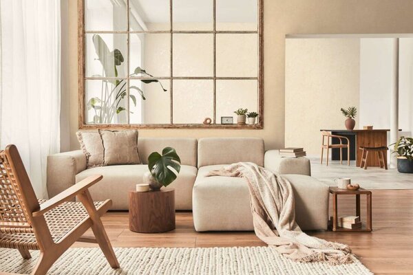 A.S. Création | Vliesová tapeta na zeď Smart Surfaces 39560-2 | 0,53 x 10,05 m | krémová, béžová, hnědá