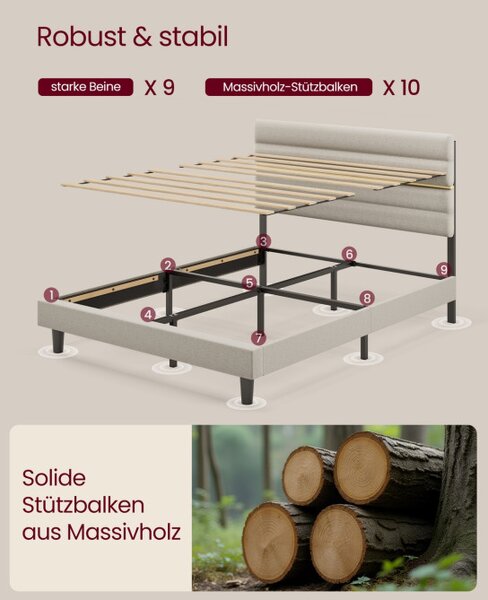 Manželská postel 160 cm RMB505LH01