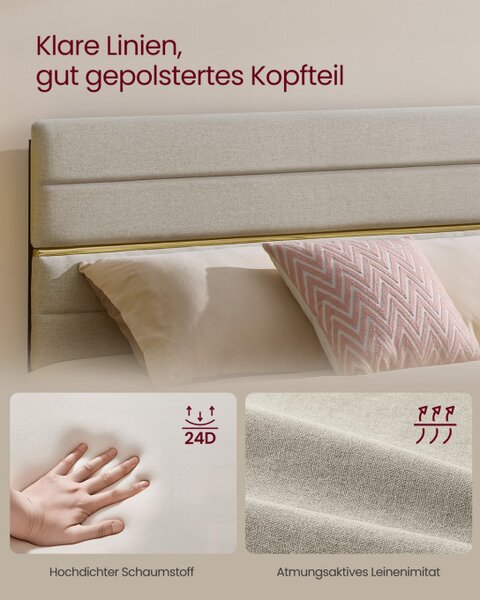 Manželská postel 160 cm RMB505LH01