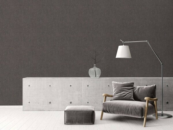 A.S. Création | Vliesová tapeta na zeď Smart Surfaces 39562-6 | 0,53 x 10,05 m | šedá, hnědá, metalická