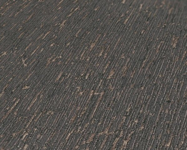 A.S. Création | Vliesová tapeta na zeď Smart Surfaces 39562-6 | 0,53 x 10,05 m | šedá, hnědá, metalická