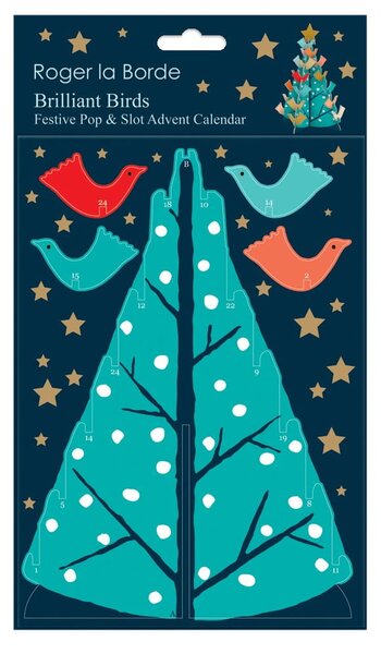 Adventní kalendář Brilliant Birds – Roger la Borde