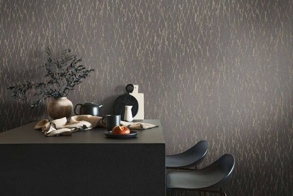 A.S. Création | Vliesová tapeta na zeď Smart Surfaces 39563-5 | 0,53 x 10,05 m | šedá, béžová