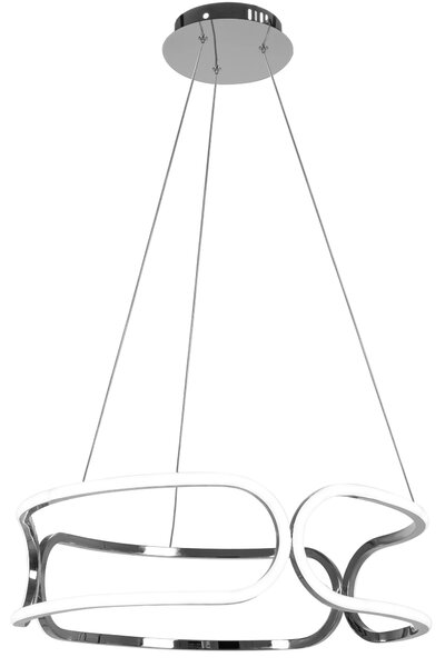 Toolight - Závěsná stropní lampa Rumba LED s dálkovým ovládáním LED - černá - APP792-CP
