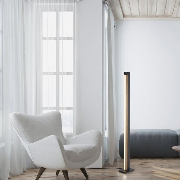 Paul Neuhaus Stojací LED lampa PURE-LINES, 24W, v. 155 cm, CCT 2700-5000K
