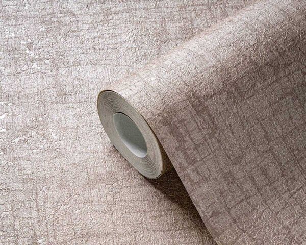 A.S. Création | Vliesová tapeta na zeď Smart Surfaces 39564-3 | 0,53 x 10,05 m | šedá, béžová