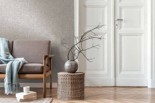 A.S. Création | Vliesová tapeta na zeď Smart Surfaces 39564-4 | 0,53 x 10,05 m | šedá