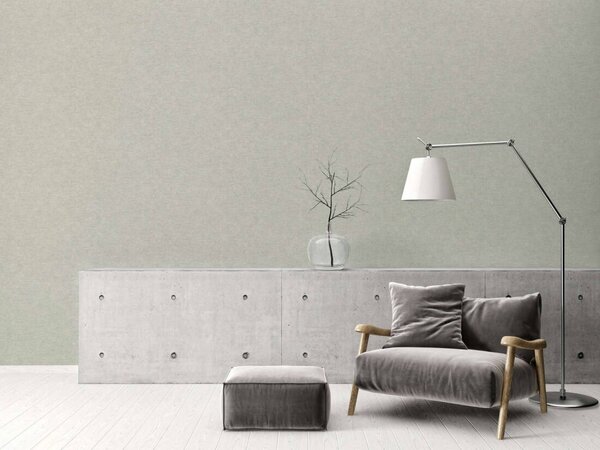 A.S. Création | Vliesová tapeta na zeď Smart Surfaces 39565-8 | 0,53 x 10,05 m | šedá, zelená