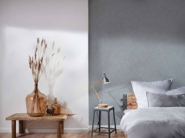 A.S. Création | Vliesová tapeta na zeď Smart Surfaces 39566-2 | 0,53 x 10,05 m | šedá
