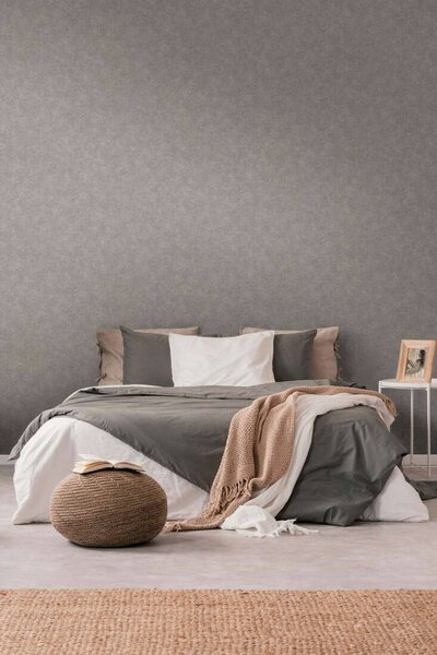 A.S. Création | Vliesová tapeta na zeď Smart Surfaces 39566-1 | 0,53 x 10,05 m | šedá