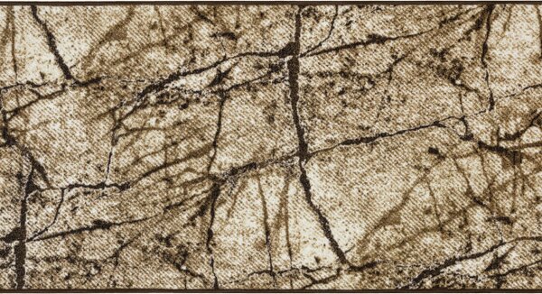 Protiskluzový běhoun Grain 17 hnědý / béžový