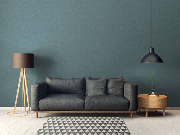 A.S. Création | Vliesová tapeta na zeď Smart Surfaces 39566-9 | 0,53 x 10,05 m | vining ivy, modrá