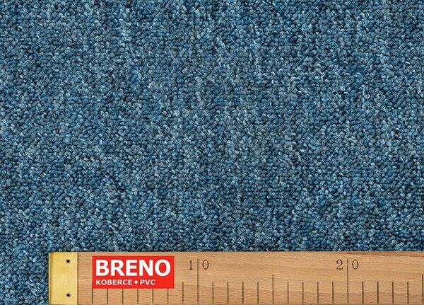 Breno Metrážový koberec IMAGO 85 modrý, šíře 400 cm, Modrá
