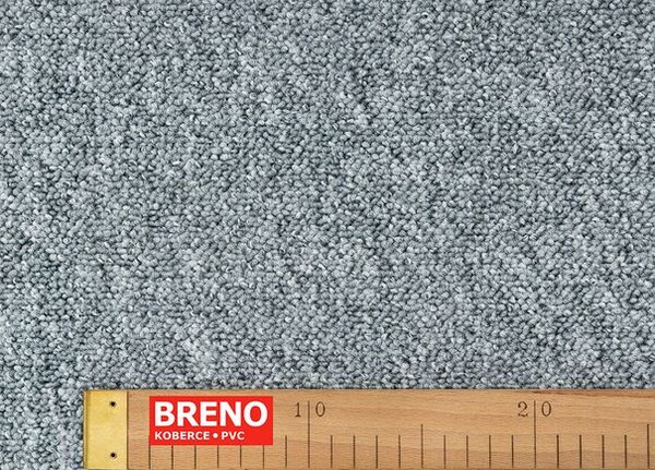 Breno Metrážový koberec IMAGO 73 šedý, šíře 400 cm, Šedá