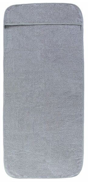 Plážové osušky 2 ks šedé 75 x 200 cm textil 400 GSM