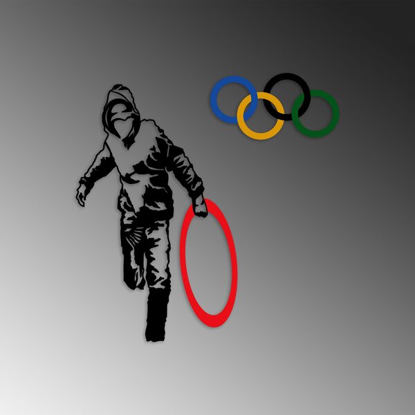 ASIR Nástěnná dekorace OLYMPIÁDA kov