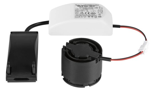 LA 1007410 NEW TRIA® LED modul, kulatá, 3000K, 38°, fáze, černá - BIG WHITE (SLV)