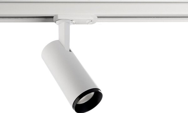IMPR 707165 Deko-Light 1-fázový kolejnicový systém bodové svítidlo, Lucea, Tilt, 6 W, DIM, 220-240V 2700 K bílá RAL 9016