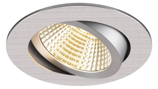 LA 1007445 NEW TRIA® 95 kroužek pro vestavbu do stropu, D: 11 H: 2,6 cm, IP 20, hliník - BIG WHITE (SLV)