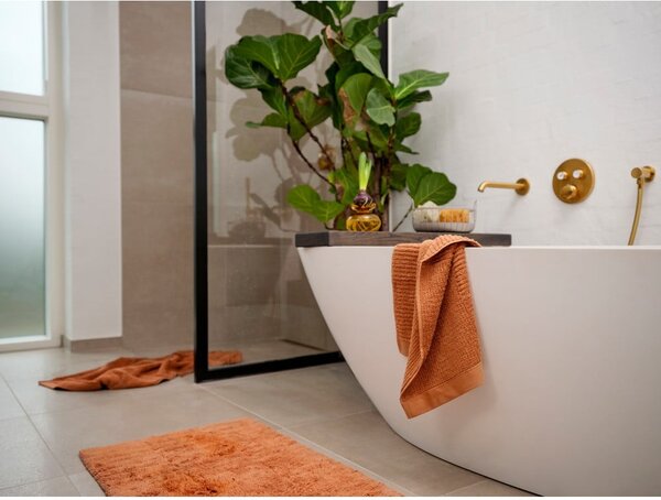 Žlutý froté bavlněný ručník 50x70 cm Classic – Zone