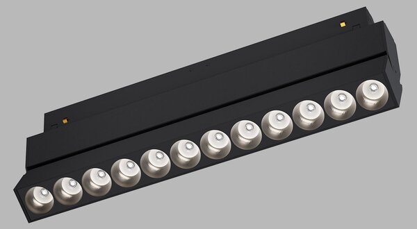LED2 6480743D LED2 Lištové svítidlo MAGLASER II TILT, B DALI DIM 12W 4000K černá - LED2 Lighting