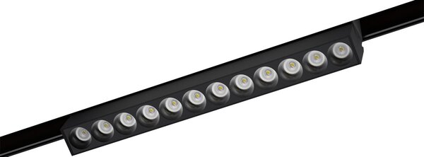 LED2 6480743D LED2 Lištové svítidlo MAGLASER II TILT, B DALI DIM 12W 4000K černá - LED2 Lighting