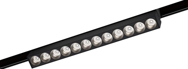 LED2 6480743D LED2 Lištové svítidlo MAGLASER II TILT, B DALI DIM 12W 4000K černá - LED2 Lighting
